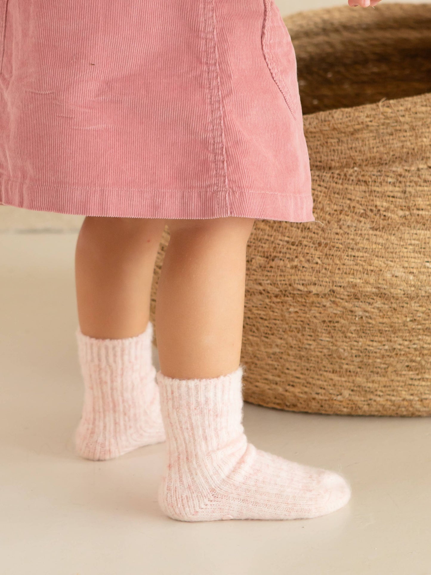 The Comfiest Socks - Kids - Blush Pink: 3-6 years