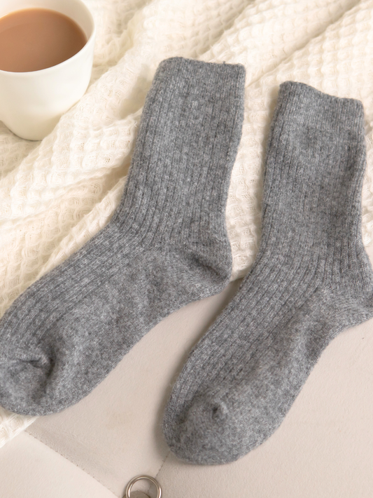 The Comfiest Socks - Grey: S/M