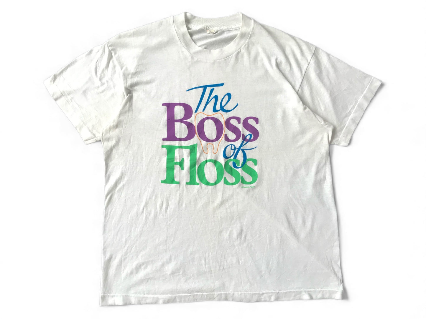 Vintage “Boss of Floss” Graphic Tee (Size XL)