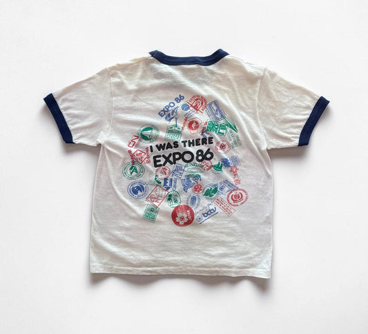 Vintage Vancouver Canada Expo 86 Tshirt - Size S/M