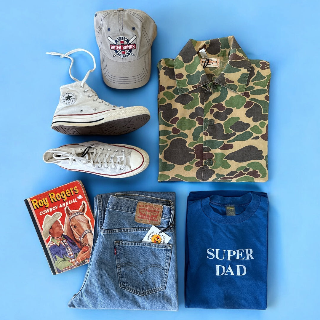 Vintage SUPER DAD Tee Size L
