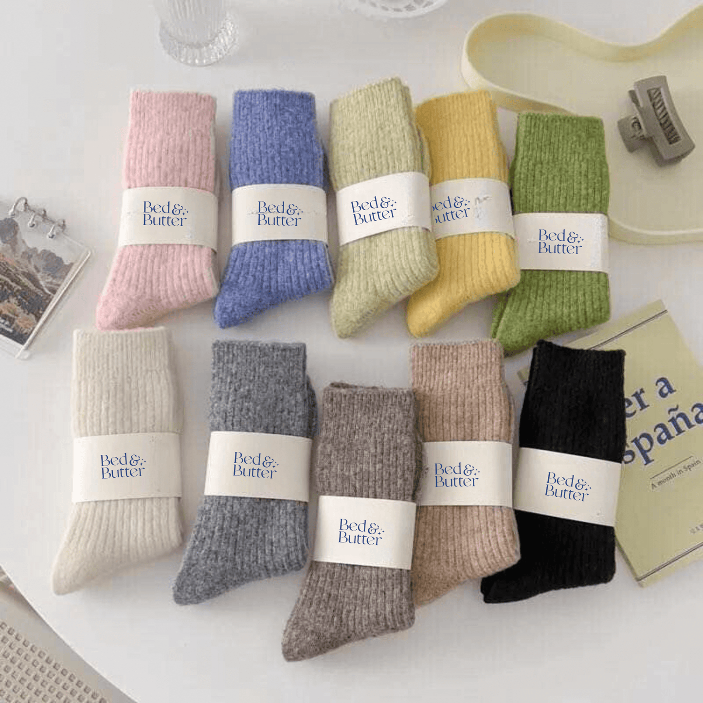 The Comfiest Socks - Lavender: L/XL