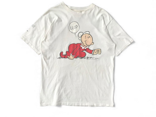 Vintage Sweet Pea Tee – “Glop” Graphic (Size L)