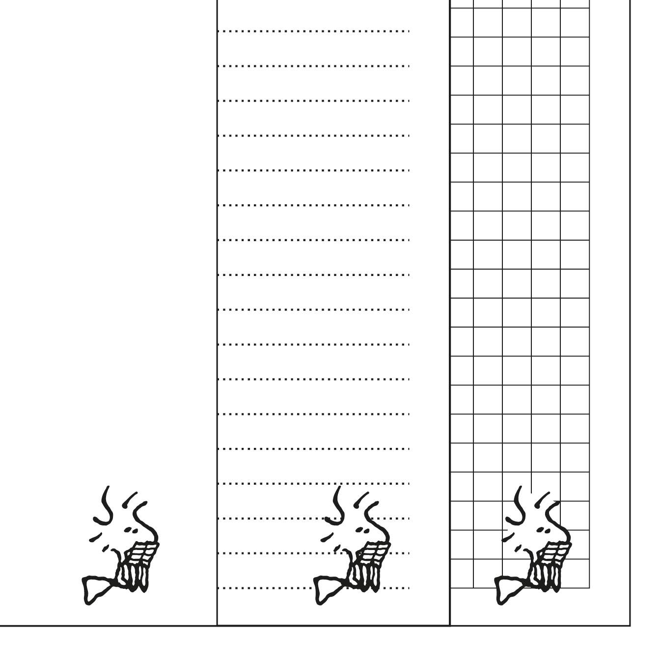 Magpie x Peanuts Journal Good ol' Snoopy