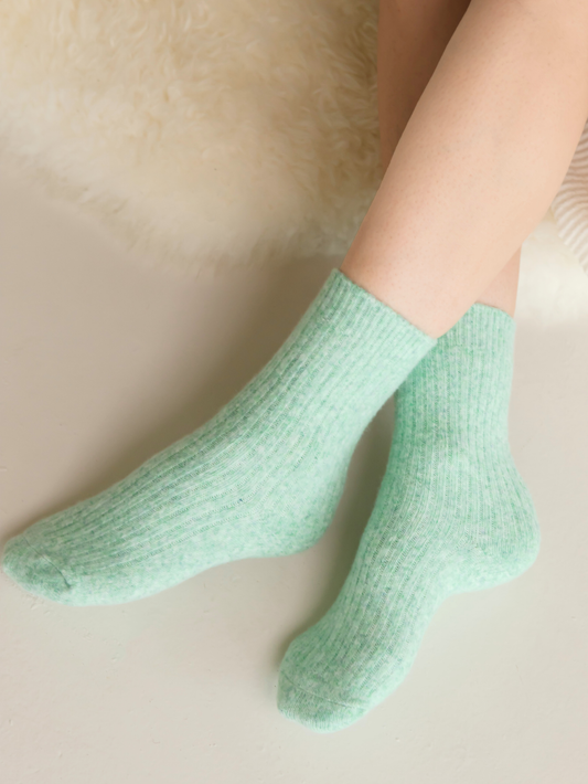 The Comfiest Socks - Mint (NEW!): L/XL