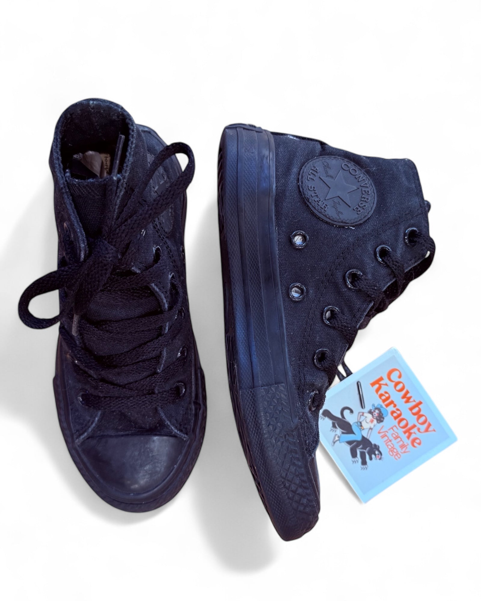 Kids Converse High Tops Black Size 11