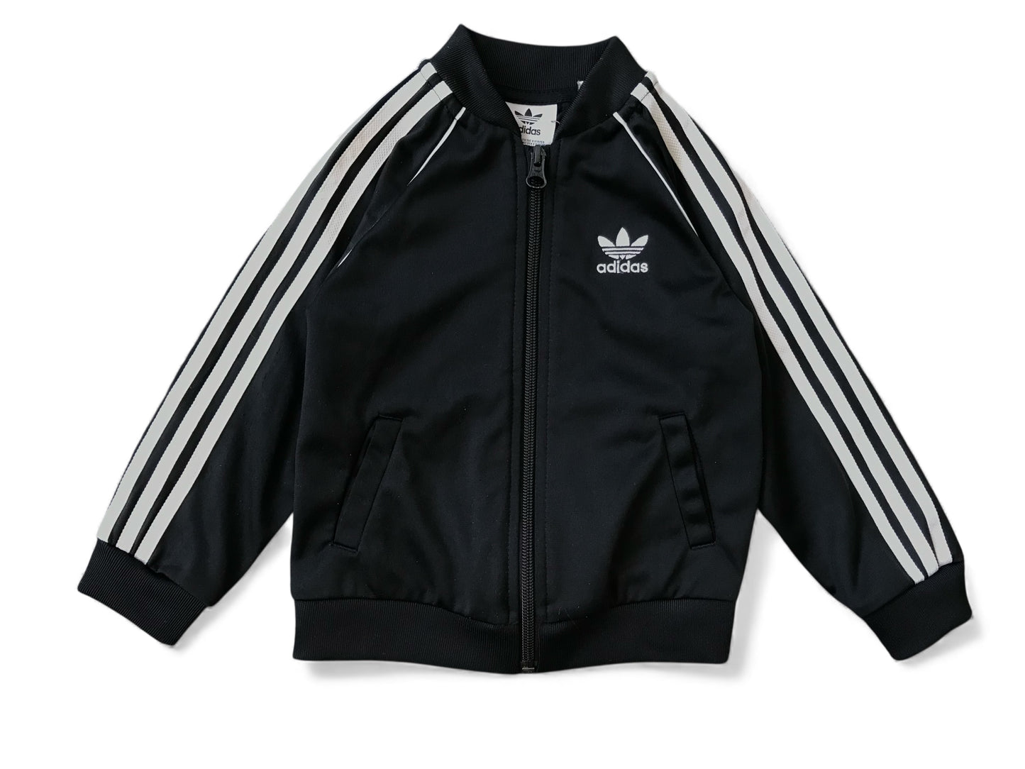 Adidas Originals Track Jacket Black (Size 12-18 months)