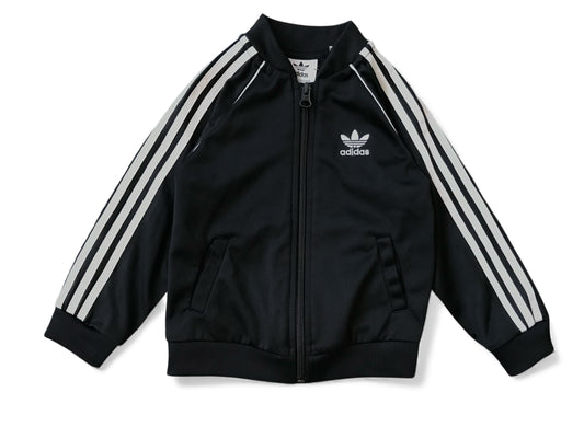 Adidas Originals Track Jacket Black (Size 12-18 months)