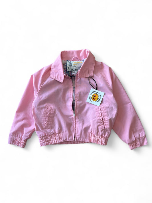 Kids Vintage London Fog Harrington Jacket PINK Size 5-6