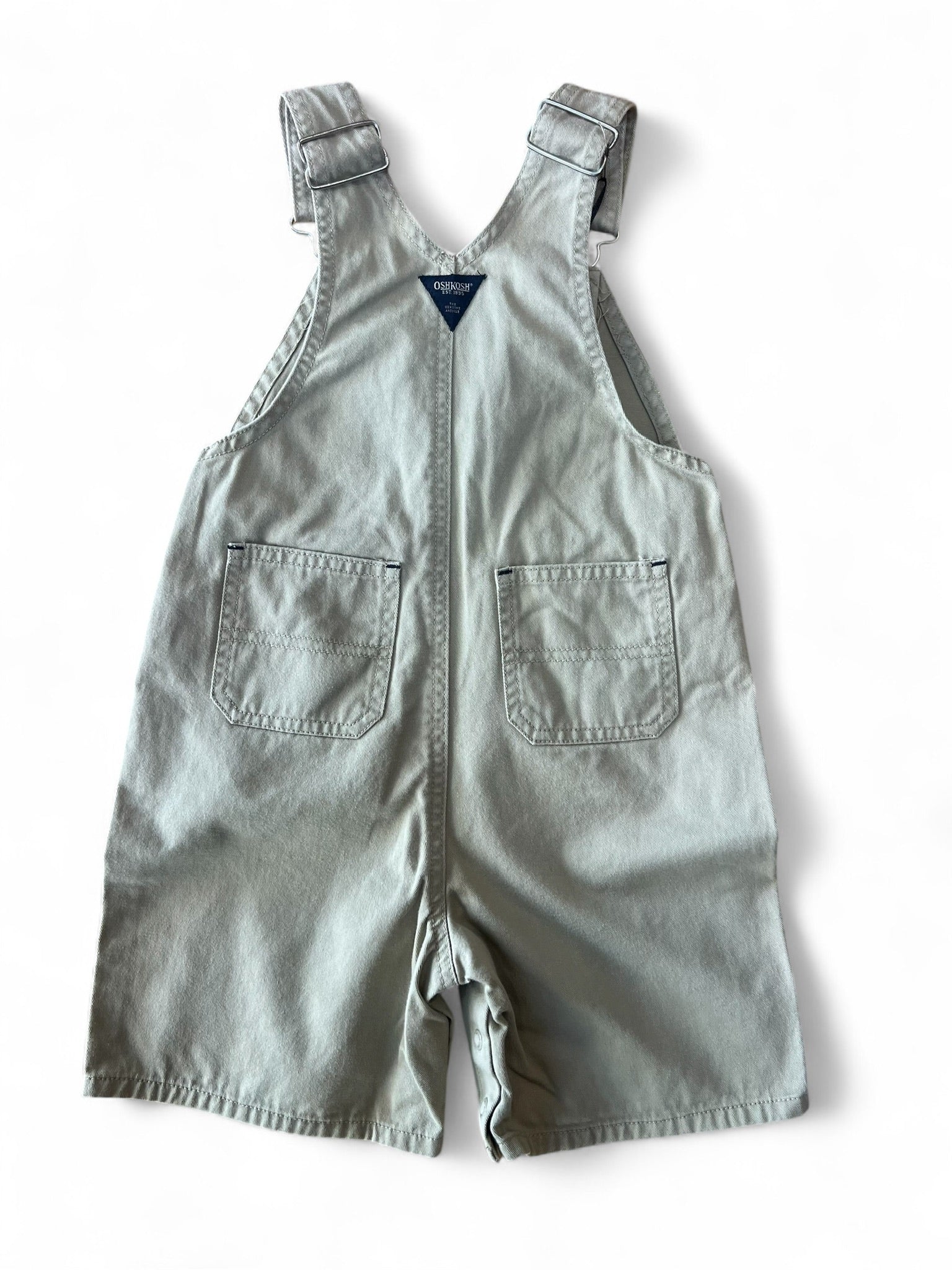 Vintage Oshkosh Overalls Khaki Size 3