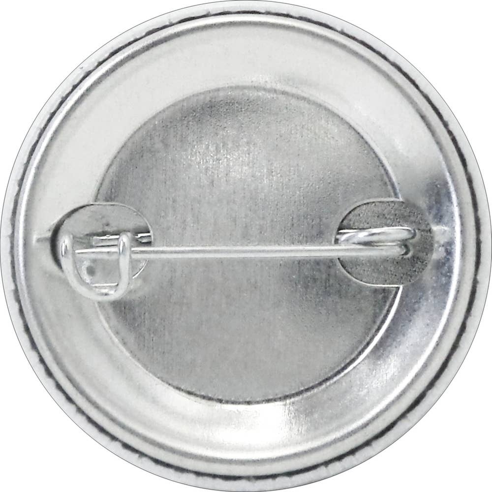 1.25" Button - Lesbians Eat What Kitty Funny Cats Pride LGBT