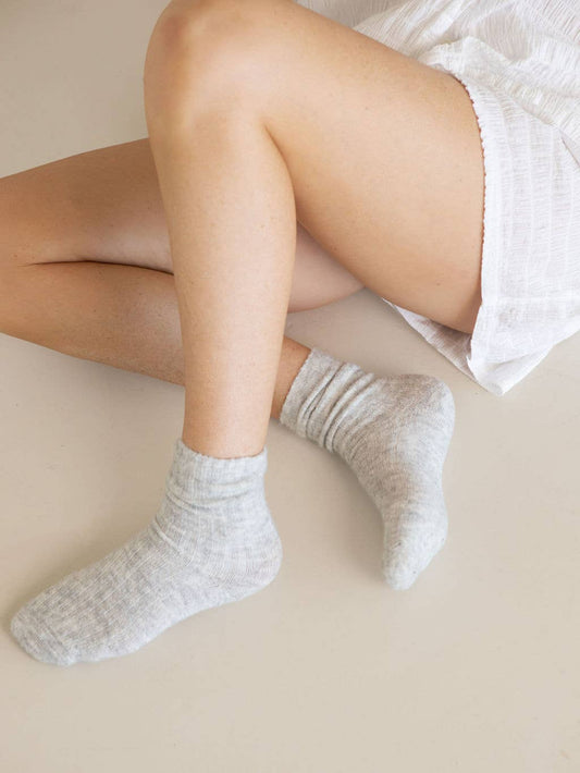 The Comfiest Socks - Lite - Light Grey: L/XL
