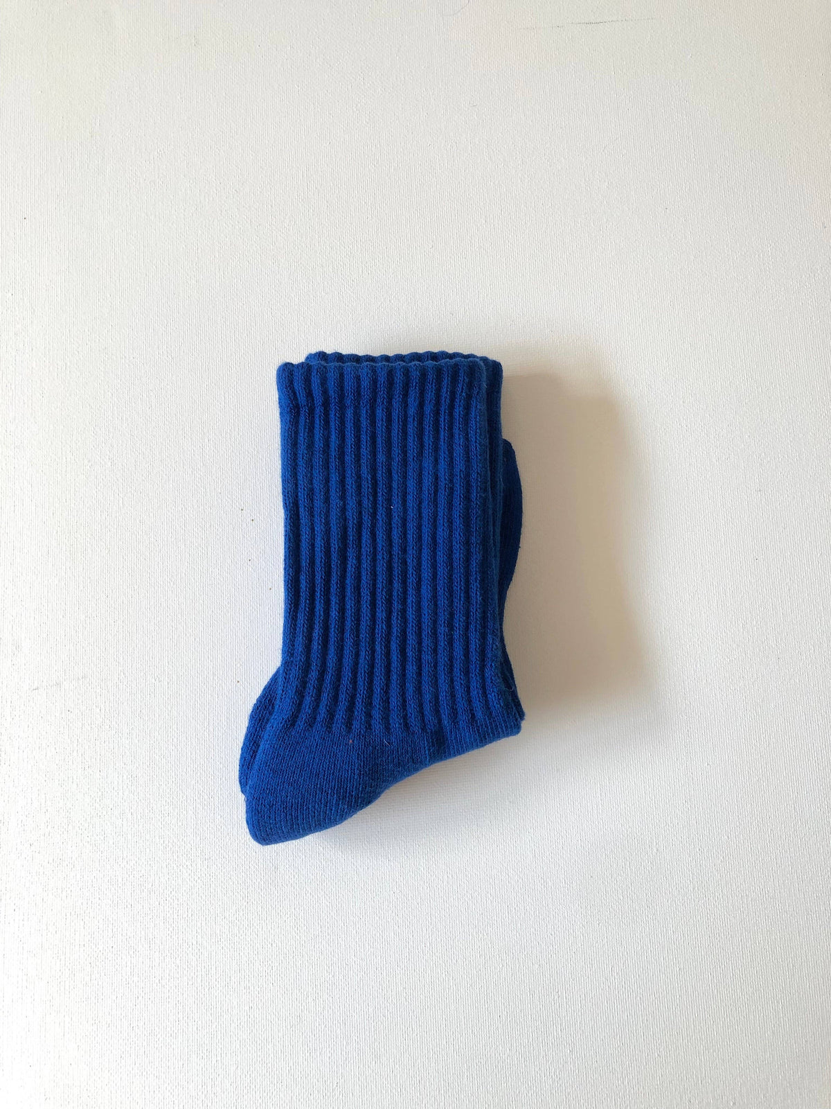 KIDS ATHLETIC SOCKS: Sapphire