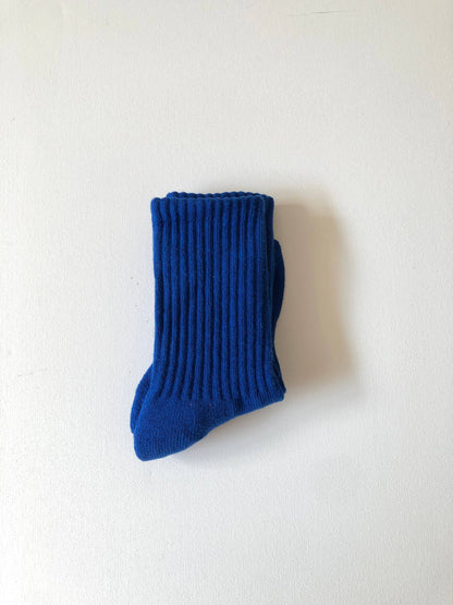 KIDS ATHLETIC SOCKS: Chocolate