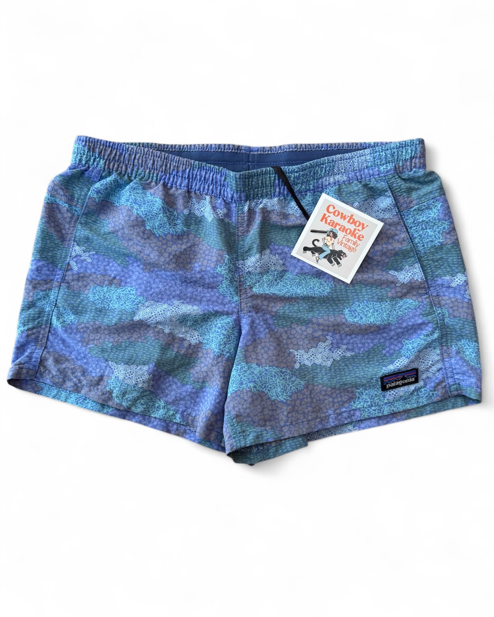 Vintage Patagonia Baggies Shorts CORAL REEF print Size Youth XL