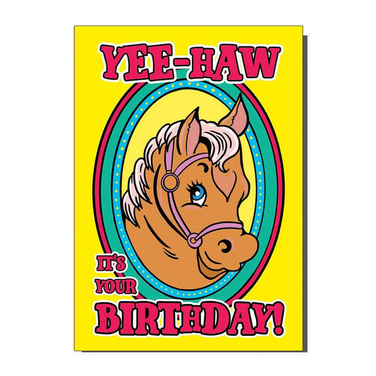 BYG176 Yee-Haw It's Your Birthday Card