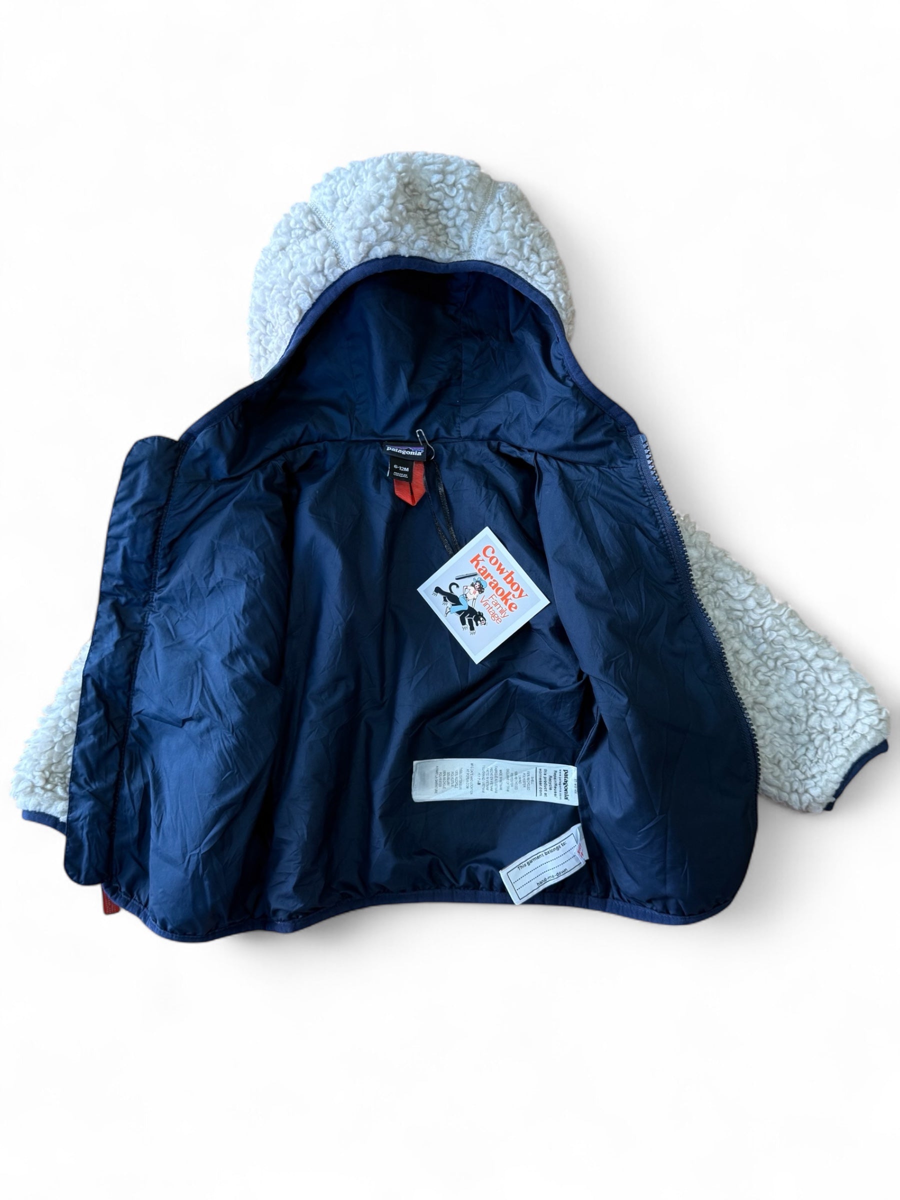 Kids Patagonia Baby Retro-X Fleece Jacket Size 18-24 Months