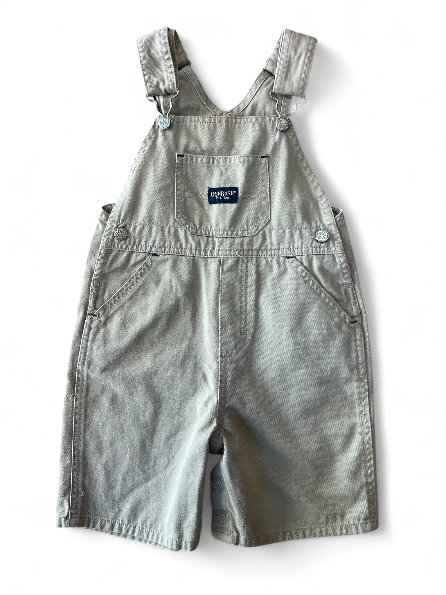 Vintage Oshkosh Overalls Khaki Size 3