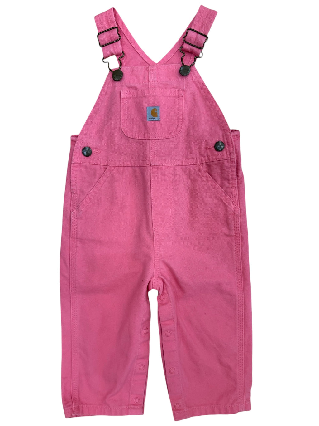 Carhartt Pink Cotton Overalls – Kids Size 12 Months