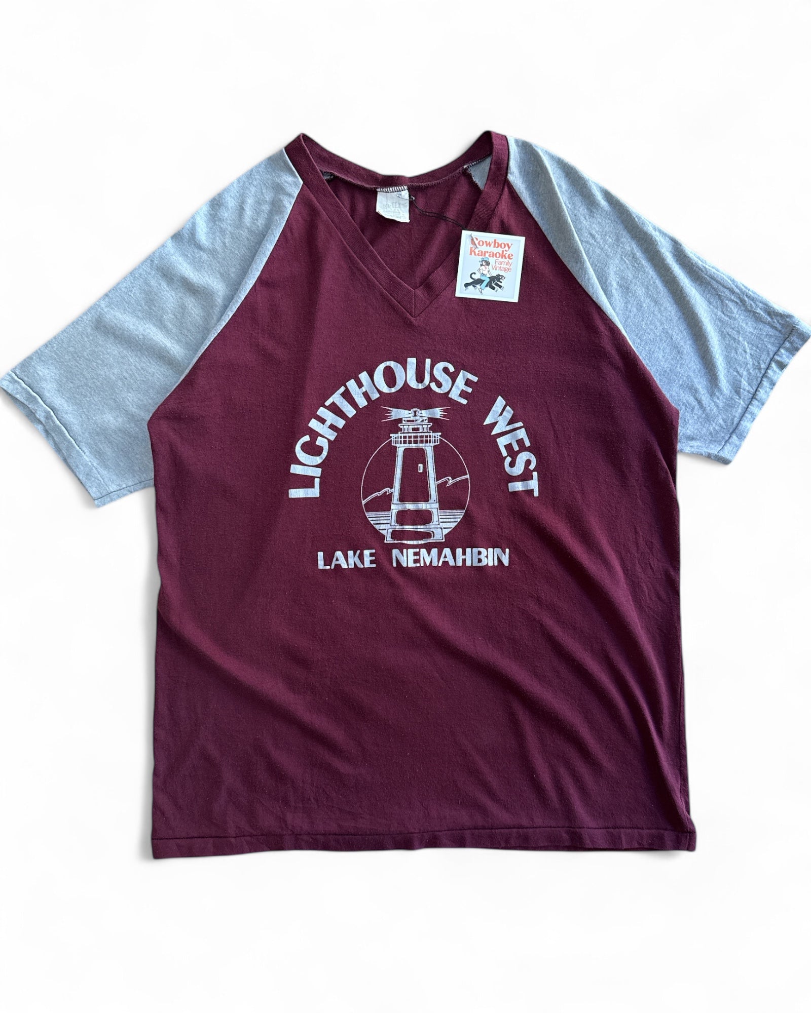 Vintage Lighthouse West Tee SIze Large/XL