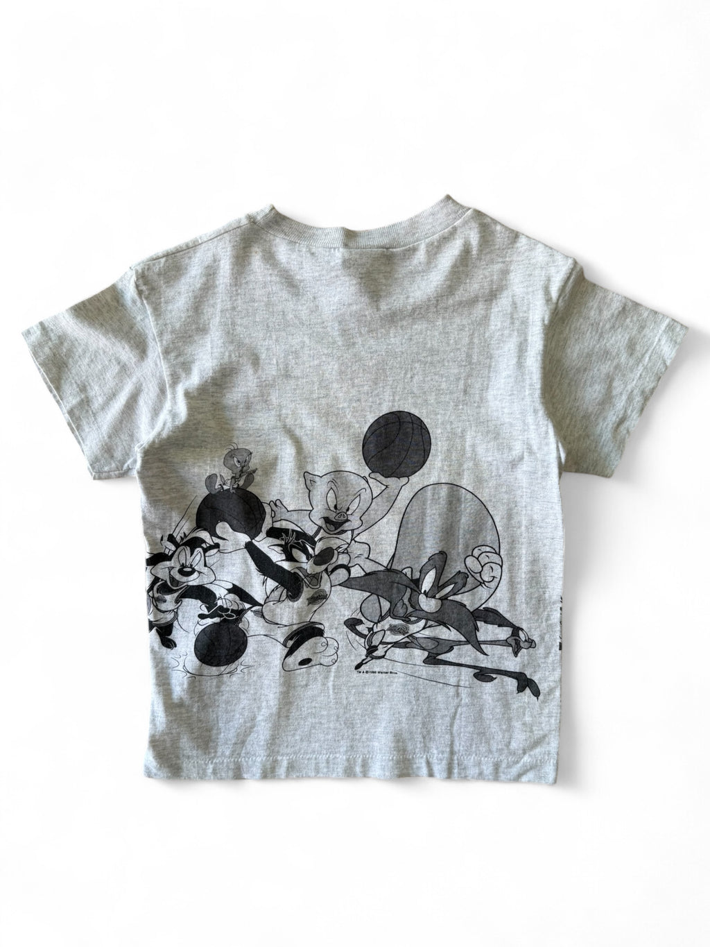 Vintage 1996 Space Jam Kids T-Shirt | Looney Tunes Tune Squad Size 6-8