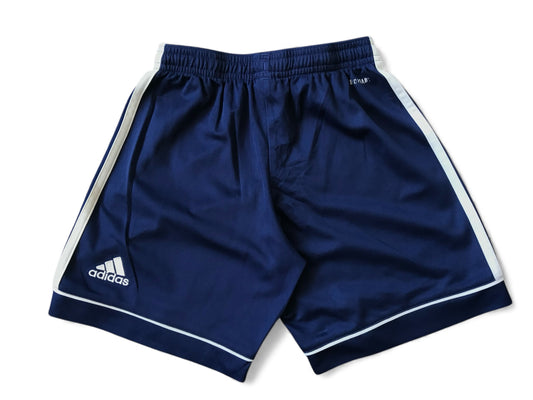 Adidas Navy Track Shorts (Size 9-10)