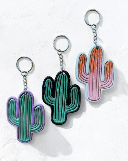 Cactus Keyring