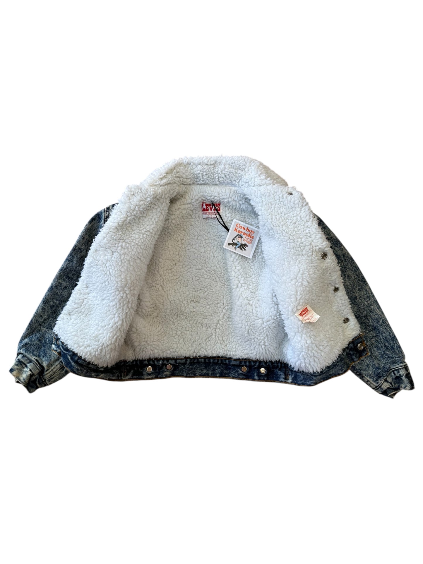 Iconic 2000's Vintage Levi Kids Denim Jacket Small (6-8)