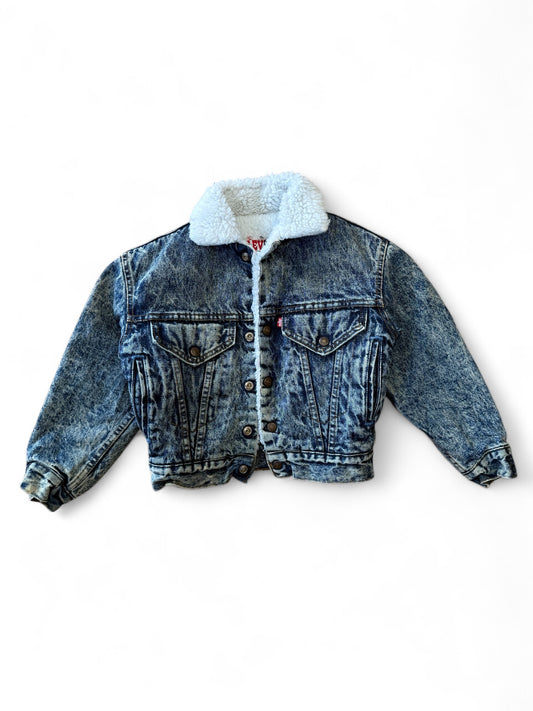 Iconic 2000's Vintage Levi Kids Denim Jacket Small (6-8)