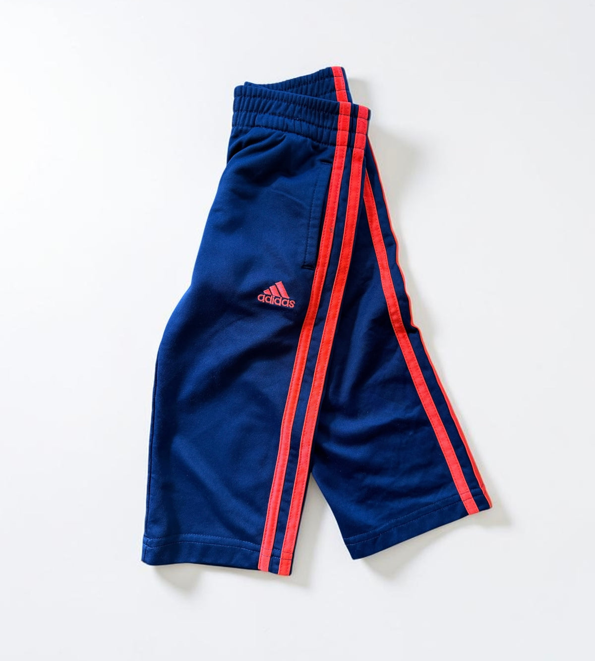 Kids Adidas Pants Navy & Orange Size 2