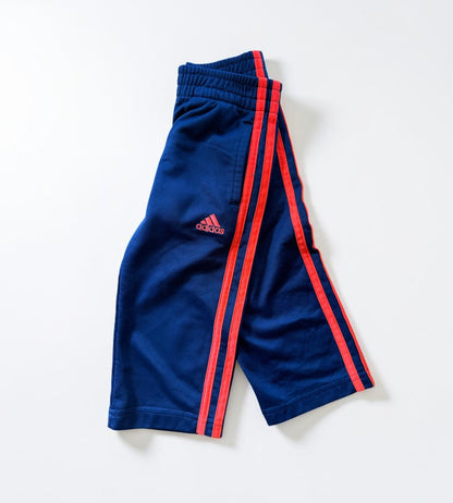 Kids Adidas Pants Navy & Orange Size 2