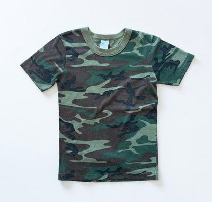 Kids Vintage Camo Tee - Size 4/6