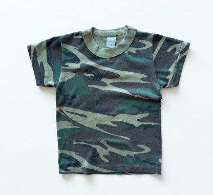 Kids Vintage Camo Tee - Size 2/3