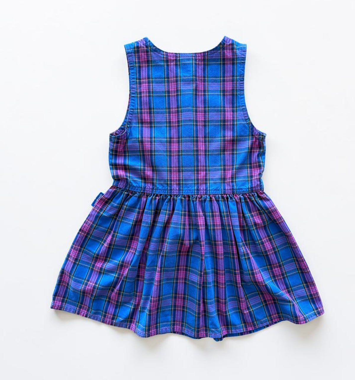 Kids Vintage Oshkosh Plaid Dress