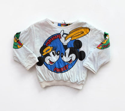 KidsVintage Disney Reversible Jumper Mickey Mouse & Friends - Size 4/5