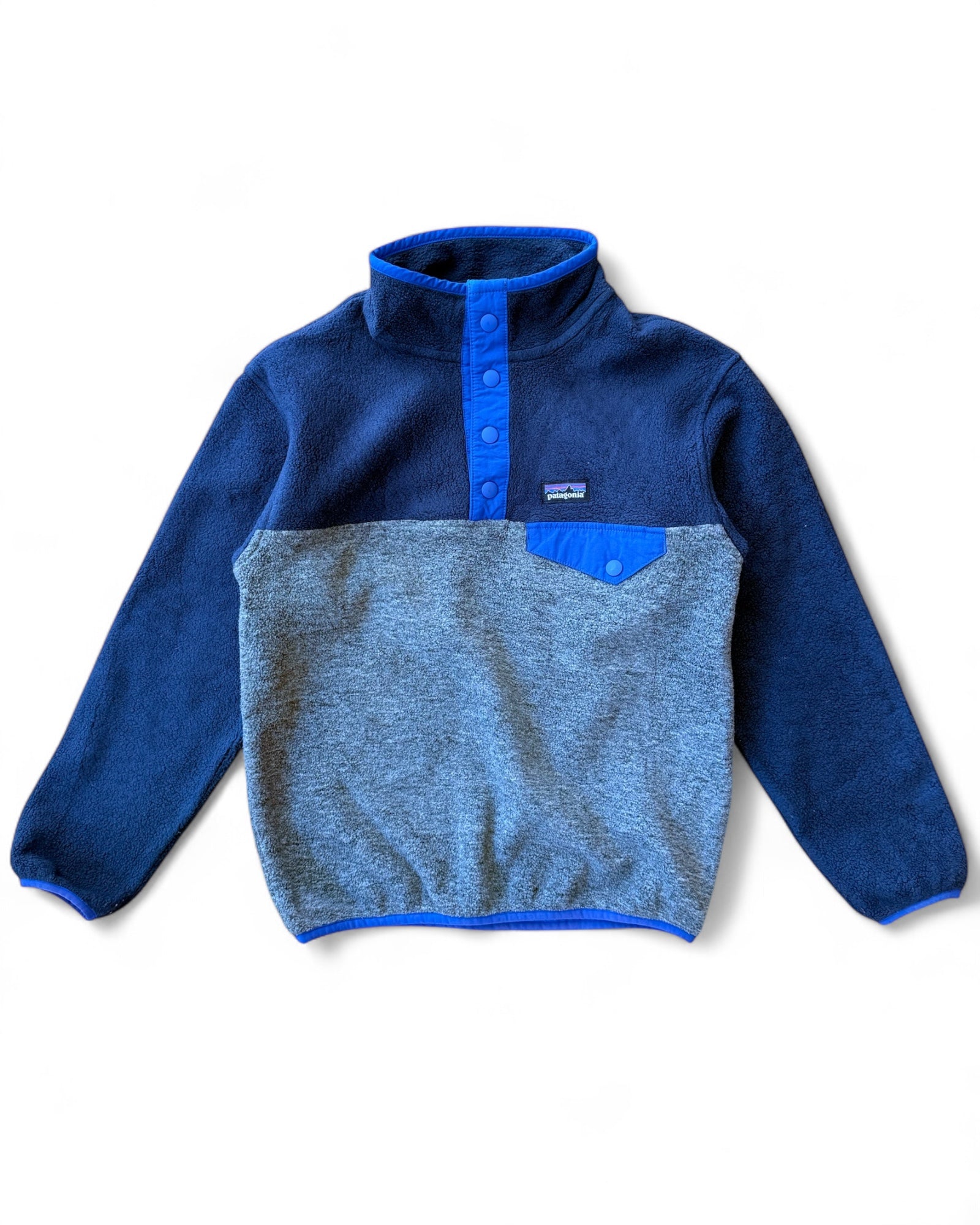 Kids Patagonia Synchilla Snap-T Pullover size 7-8