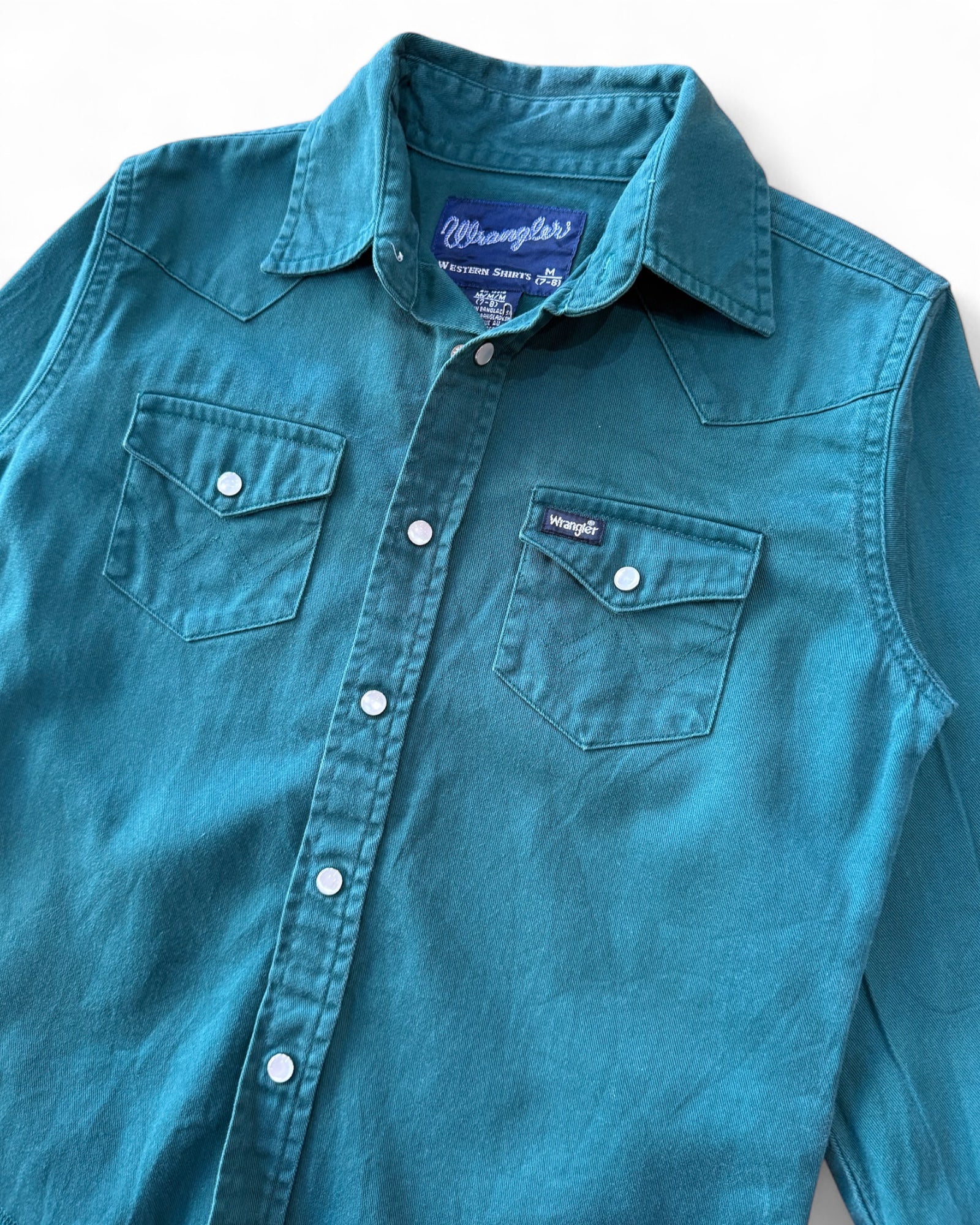 Kids Vintage Wrangler Shirt size 7-8