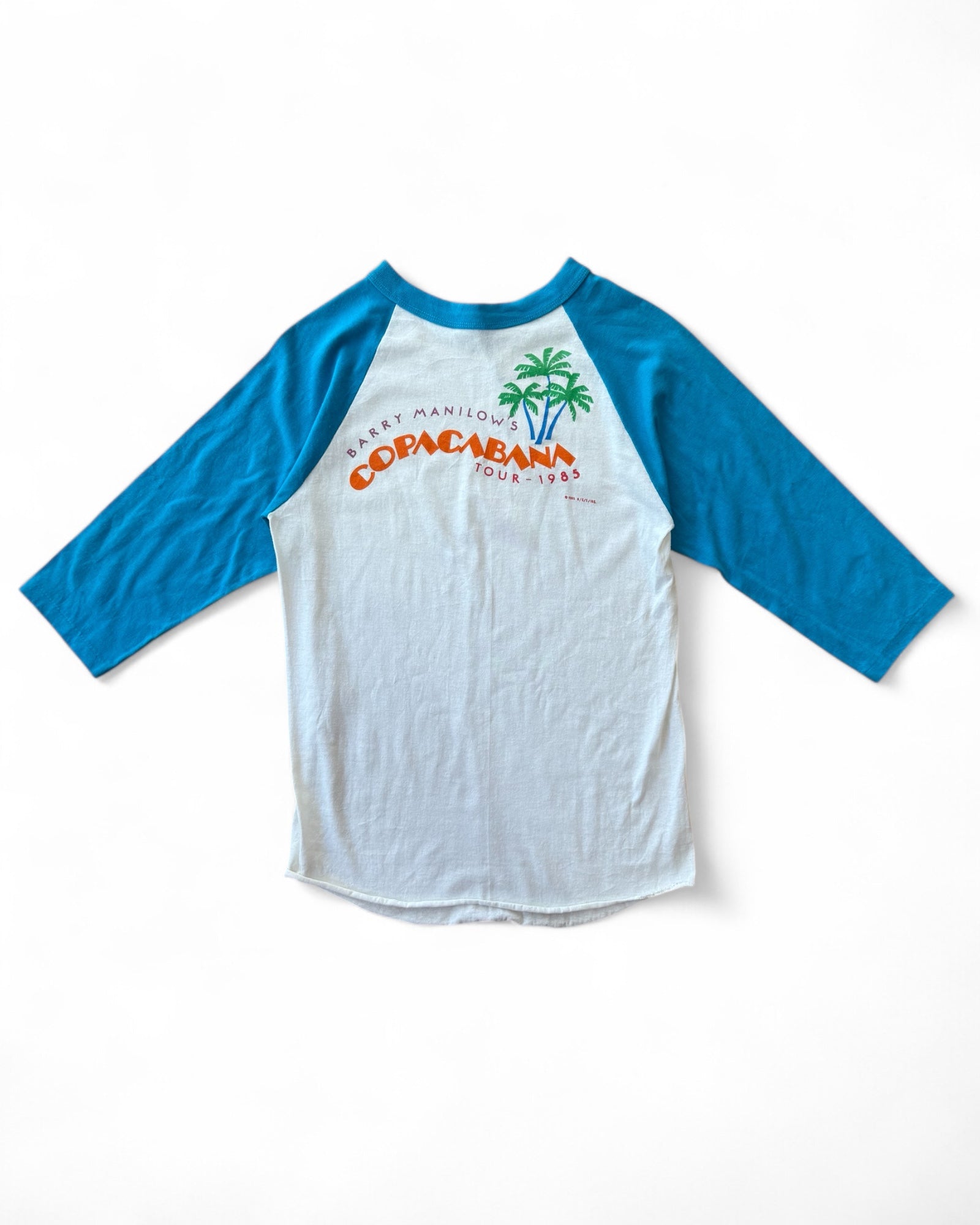 Vintage Adults Barry Manilow Tour Tshirt Size Med