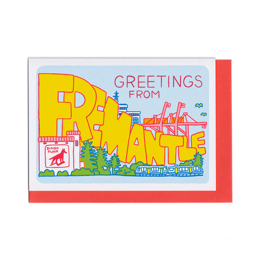 Neighbourhood Greeting Card FREMANTLE