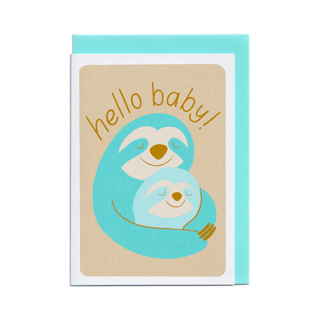 Neighbourhood Greeting Card HELLO BABY