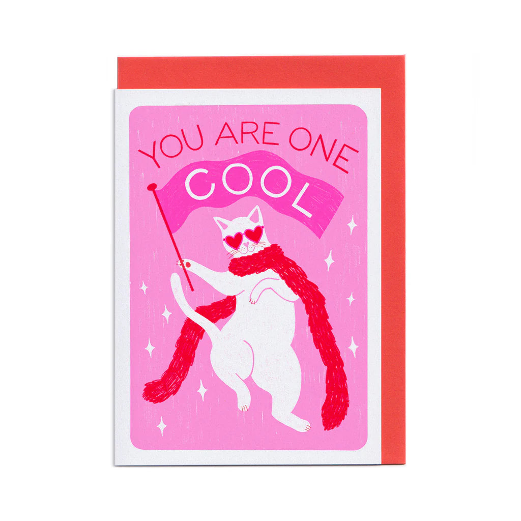 Neighbourhood Greeting Card COOL CAT