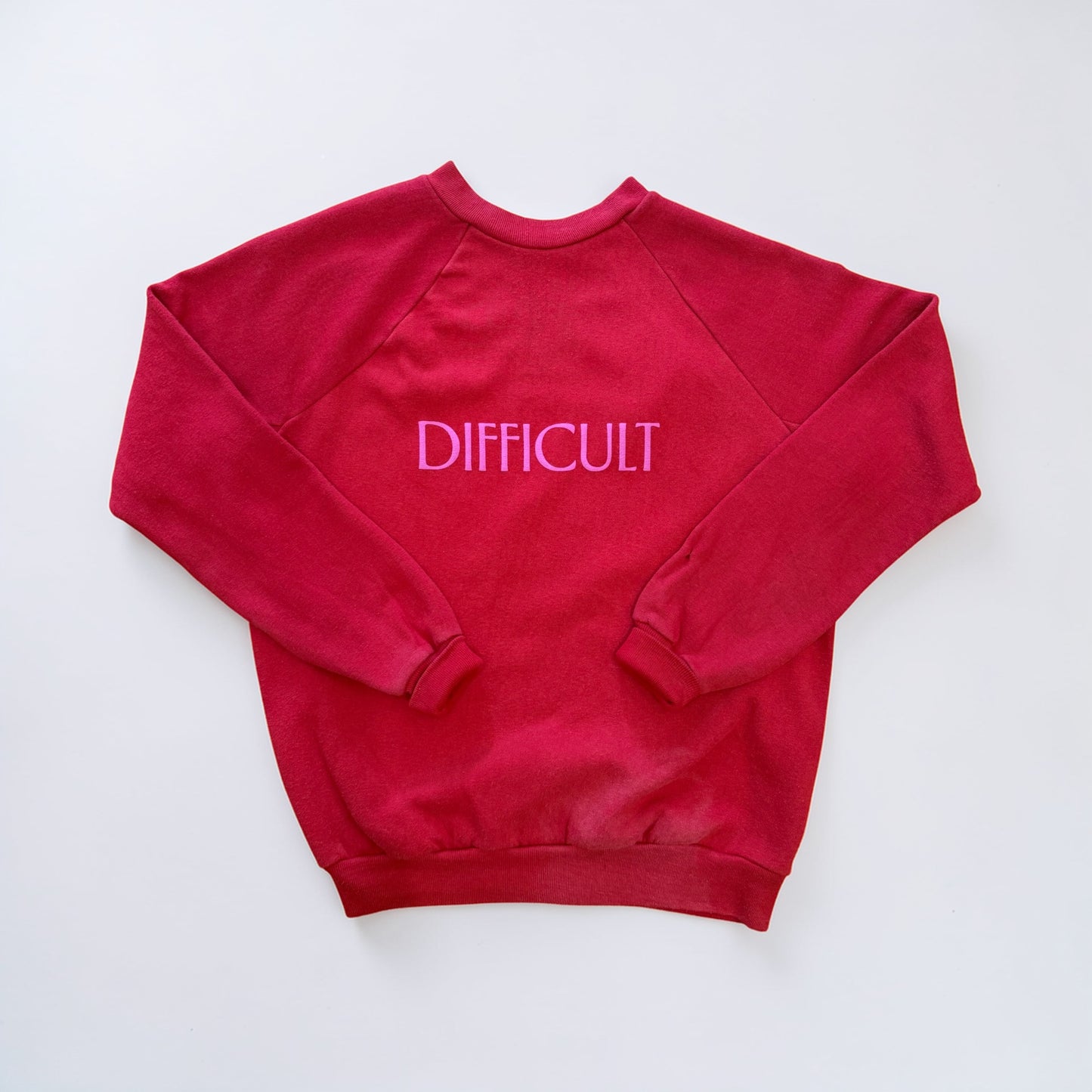 Difficult Pullover Red S/M