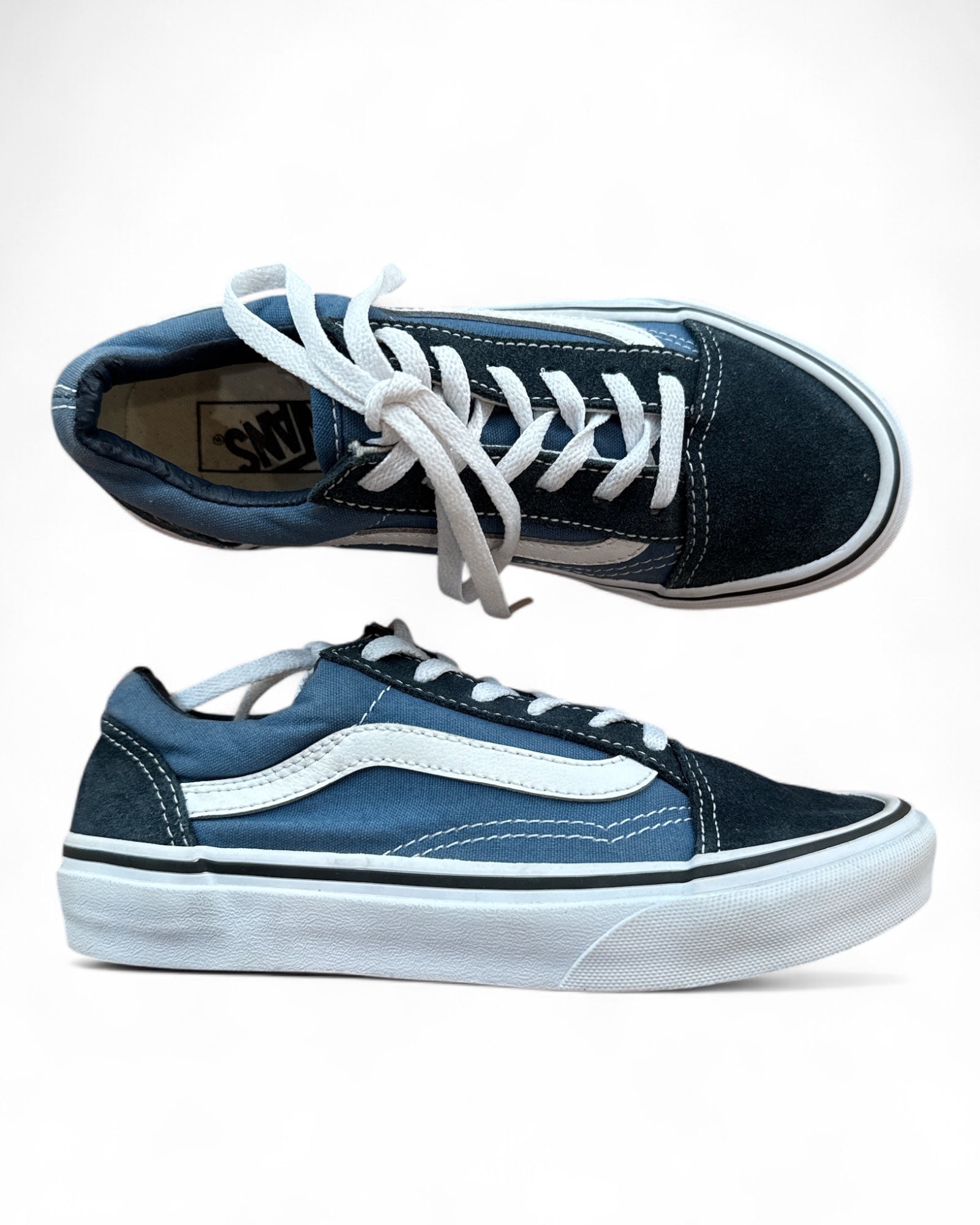 Kids Old Skool Vans Size 2.5US