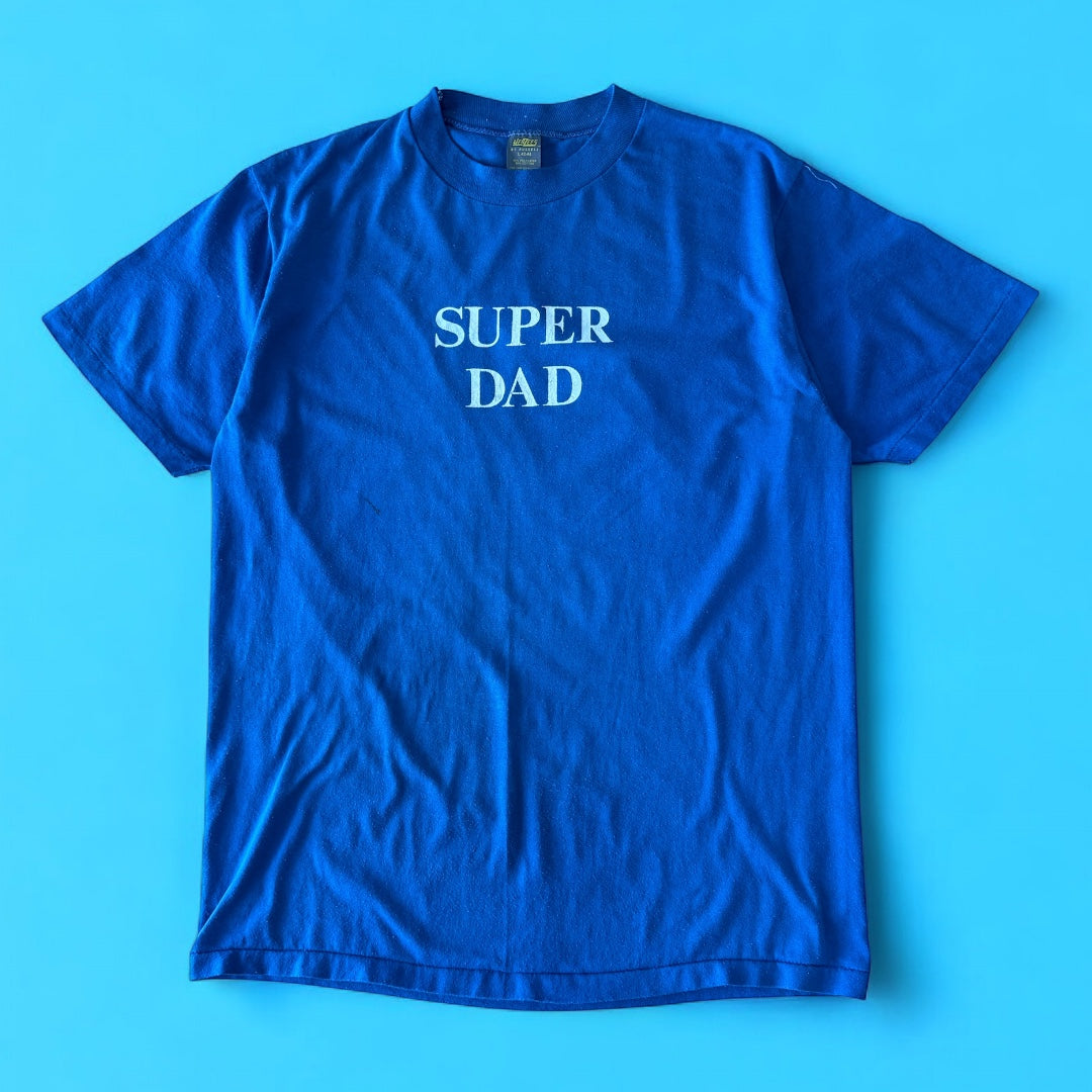 Vintage SUPER DAD Tee Size L