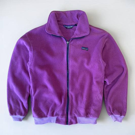 Vintage Patagonia Synchilla Fleece Jacket Purple USA Made Women’s S/M