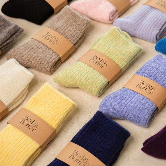 The Comfiest Socks - Yellow: S/M