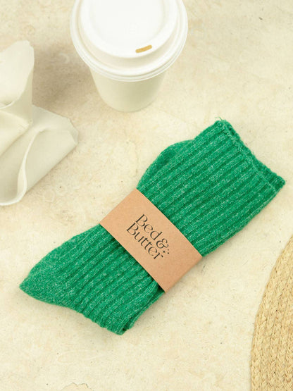 The Comfiest Socks - Lite - Green: S/M