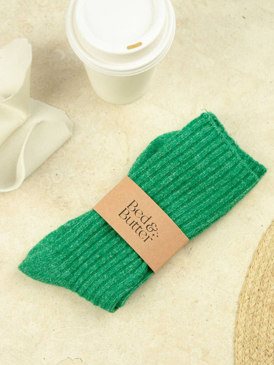The Comfiest Socks - Lite - Green: S/M