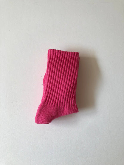 KIDS ATHLETIC SOCKS: Chocolate