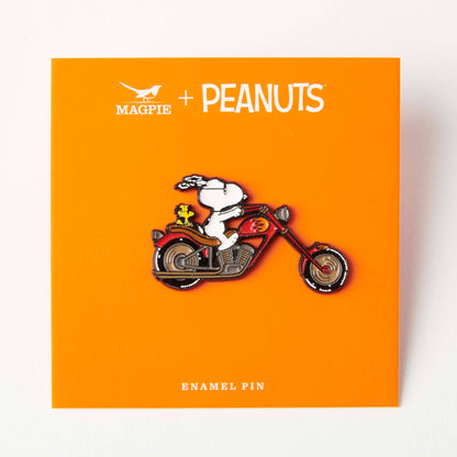 Peanuts Vibe Pin - Biker